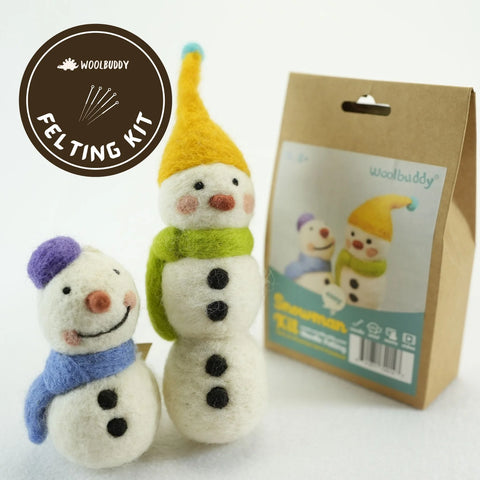 Needle Felting Kit | Snowman