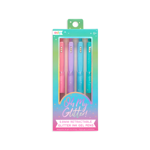 Oh my Glitter! Retractable Gel Pens