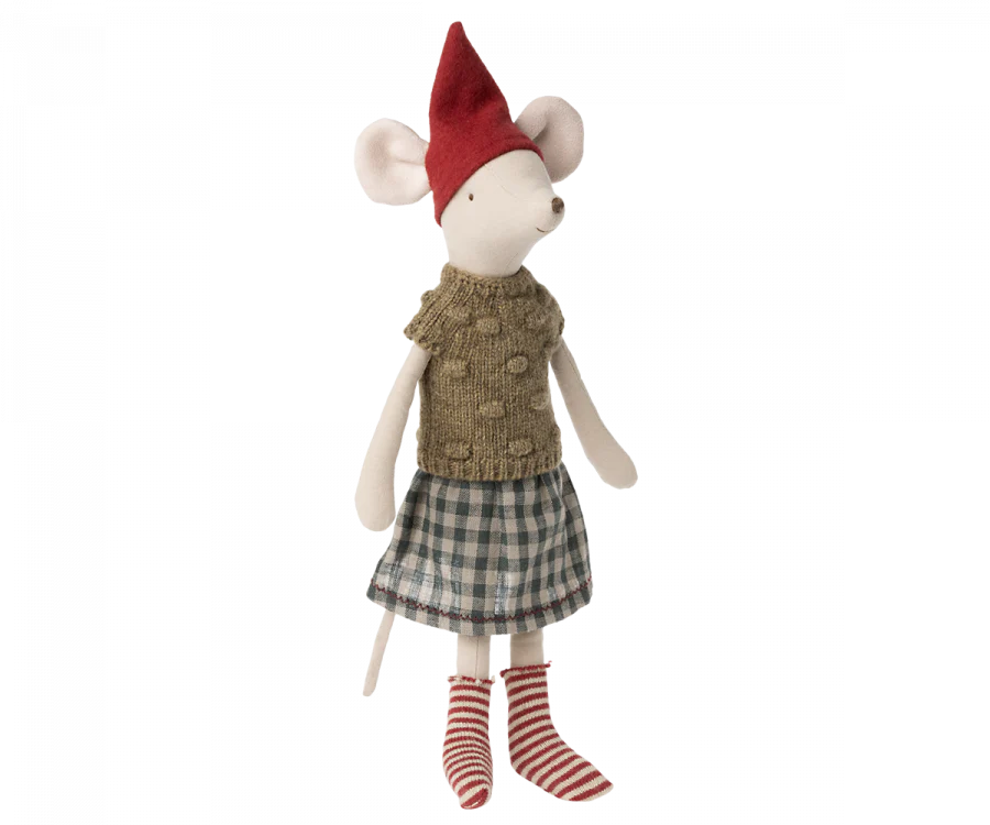 Medium Girl Christmas Mouse - Sweater