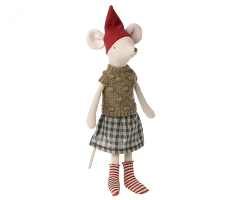 Medium Girl Christmas Mouse - Sweater