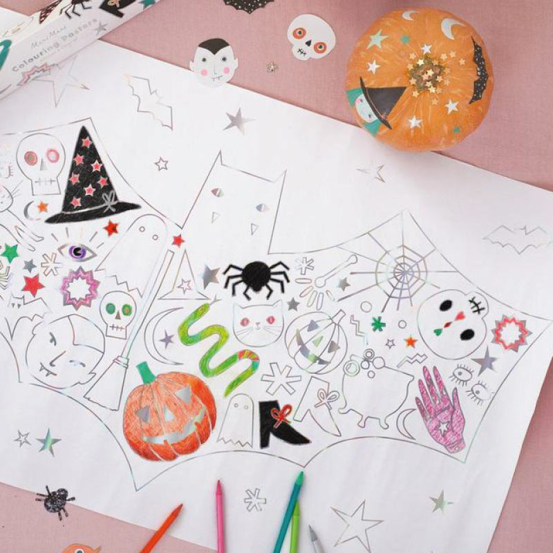 Halloween Coloring Posters - TREEHOUSE kid and craft