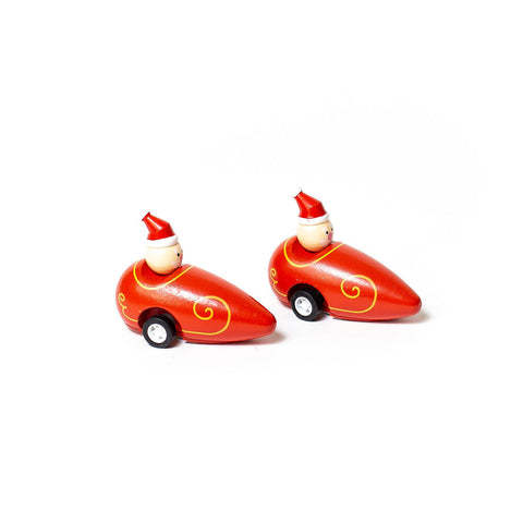 Santa's Sleigh Pull Back Racer