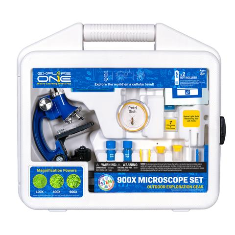 900x Microscope with Case