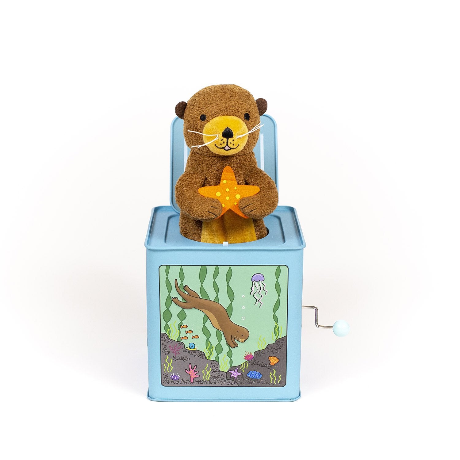 Otter Jack-in-the-Box - TREEHOUSE kid and craft
