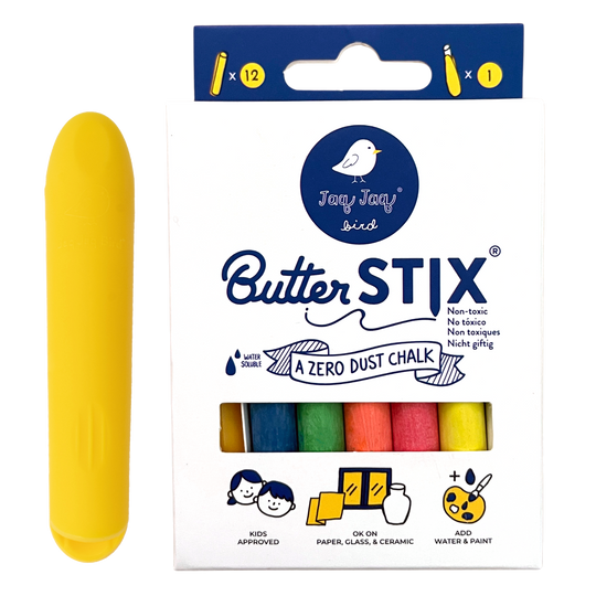 Butter Stix: A Zero Dust Chalk w/ Holder