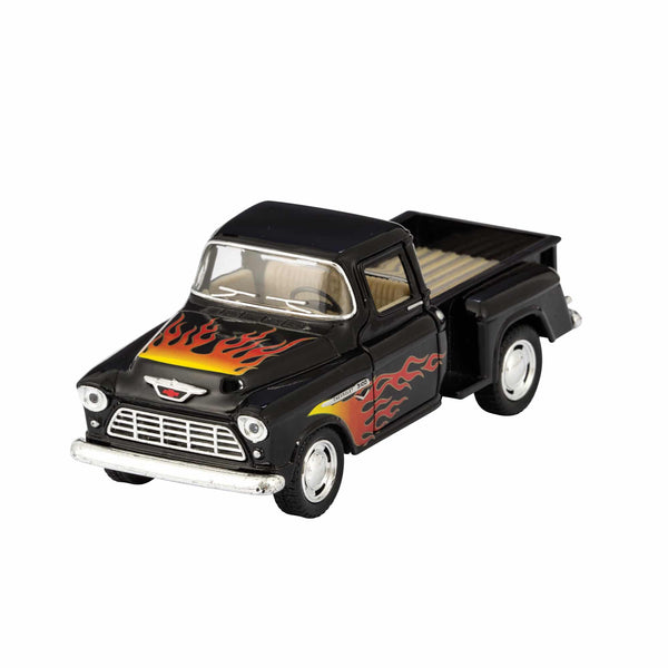 Diecast 55' Chevy Pickup with Flames