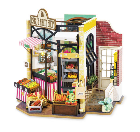 DIY Miniature: Carl's Fruit Shop