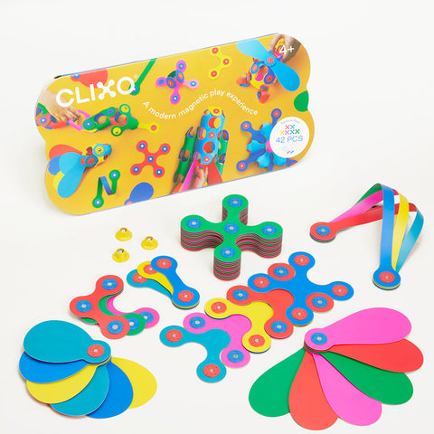 Clixo | Rainbow Pack | 42 pieces