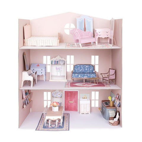 Mini Paper Doll House - TREEHOUSE kid and craft