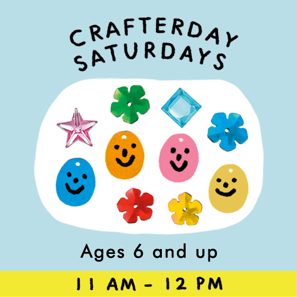 DECATUR SATURDAY CRAFT | AGES 6-10 YRS