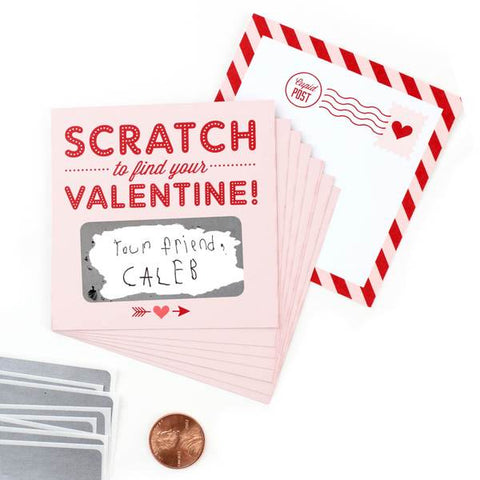 Scratch Off Valentine