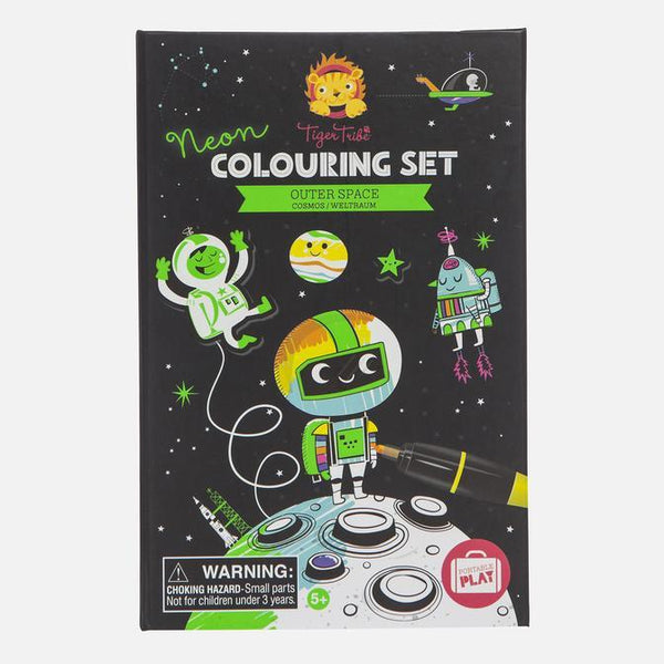 Neon Colouring Set