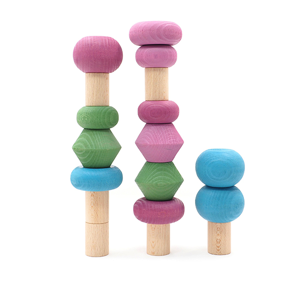 Lubulona Stacking Trees (Multiple Colors) - TREEHOUSE kid and craft