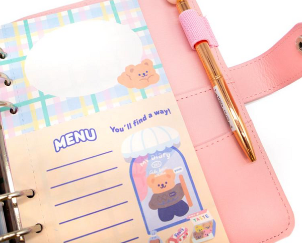 Cute Bear Planner - Snack Time - TREEHOUSE kid and craft