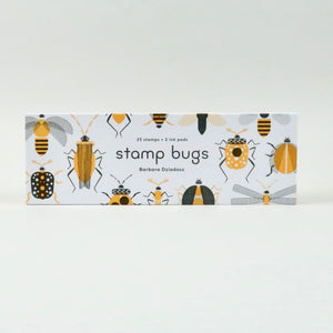 Stamp Bugs (25 stamps, 2 ink colors)