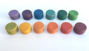 72 Coins in 12 Colors