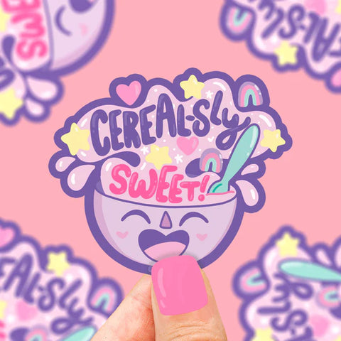 Cereal-sly Sweet Cereal Vinyl Sticker