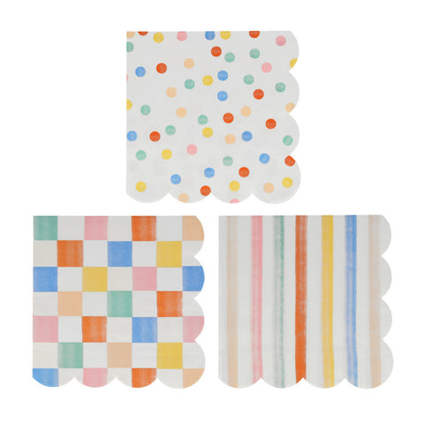Colorful Pattern Small Napkins