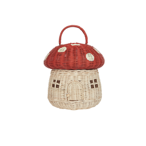 Mushroom Basket | Red