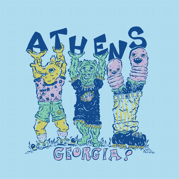 Athens artist series onesies